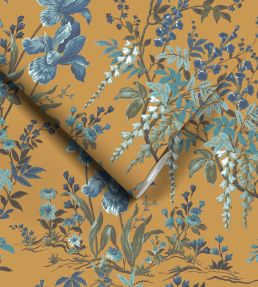 Hestia Wallpaper by Woodchip & Magnolia Mustard