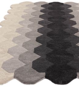 Asiatic Hive rug Charcoal HIVE120170CHAR Charcoal