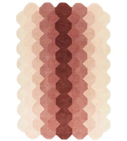 Asiatic Hive rug Pink HIVE120170PINK Pink