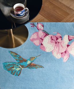 Wedgwood Hummingbird rug Blue 37808-120180 Blue