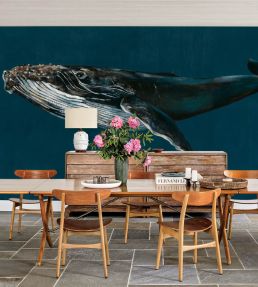 Humpback Whale Mural by Coordonne Ocean
