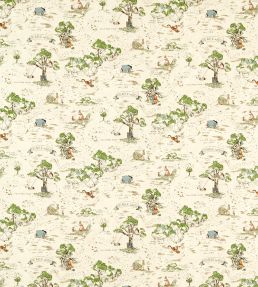 Hundred Acre Wood Fabric by Sanderson Cashew