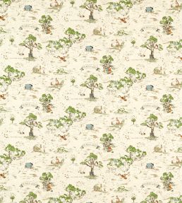 Hundred Acre Wood Fabric by Sanderson Cashew