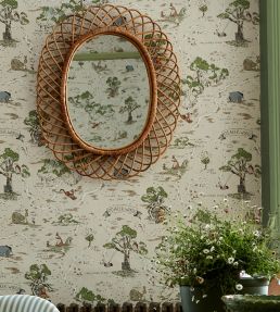 Hundred Acre Wood Wallpaper by Sanderson Cashew