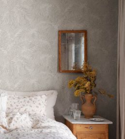 Idun Wallpaper by Sandberg Mineral Grey