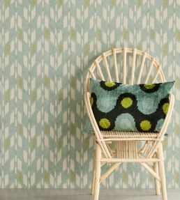 Ikat Desert Wallpaper by Eijffinger White/Cream