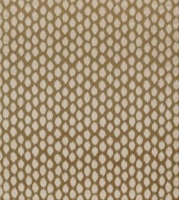 Ikat Spot Fabric by Zoffany Antique/Gold