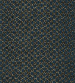 Ikat Spot Fabric by Zoffany Ink