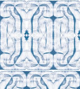 Infinity Strokes Wallpaper by Coordonne Blue