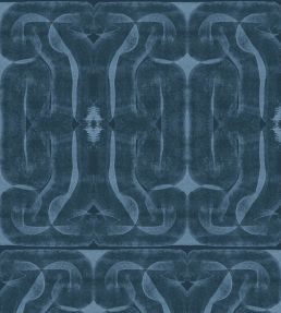 Infinity Strokes Wallpaper by Coordonne Cobalt