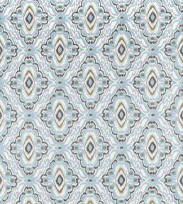 Ixora Fabric by Harlequin Sky / Seaglass / Sketched