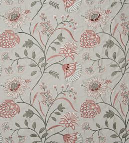 Siam Silk Fabric by James Hare Rice Paper / Dusky Rose