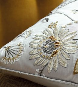 Siam Silk Fabric by James Hare Frost / Ochre