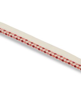 Jester Piping Trim by James Hare Cherry Rose