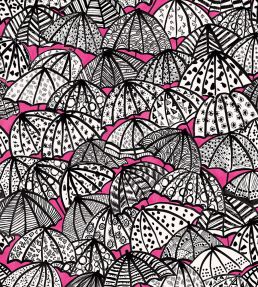 Jolly Brollies Wallpaper by Ohpopsi Pop