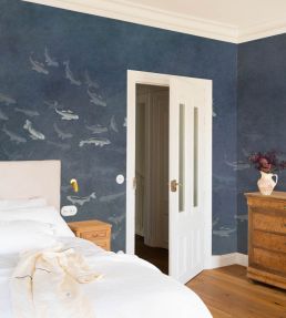 Koi Mural by Coordonne Dark