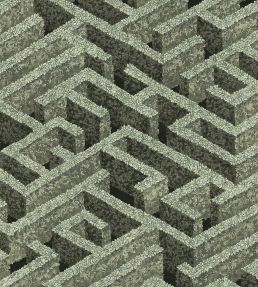 Labyrinth Wallpaper by Josephine Munsey Eucalyptus