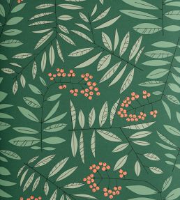 Leaf Berry Wallpaper by MissPrint Forest