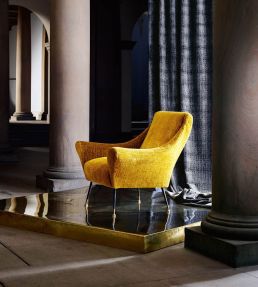 Leighton Fabric by Zoffany La Seine