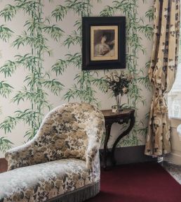 Leon Wallpaper by Sandberg Garden Green