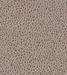 Leopard Fabric by James Hare Malbec