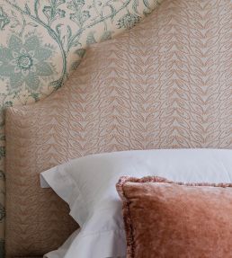 Lime Leaf Fabric by Vanderhurd Ivory/Cream