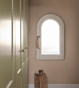 Linn Wallpaper by Sandberg Pink