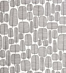 Little Trees Wallpaper by MissPrint Monochrome