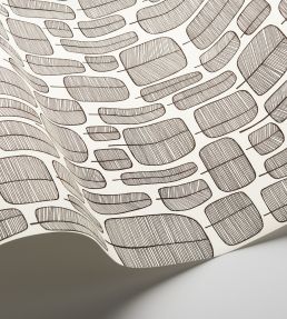 Little Trees Wallpaper by MissPrint Monochrome