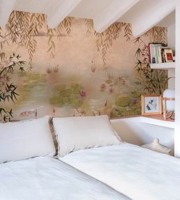 Lotus Mural by Coordonne Autum