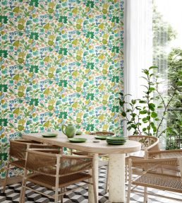 Lush Leaves Wallpaper by Ohpopsi Fresh Fern