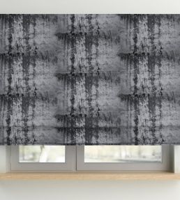 Lustre Fabric by Arley House Charcoal