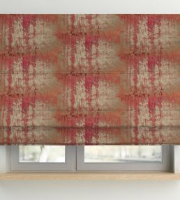 Lustre Fabric by Arley House Golden Crimson