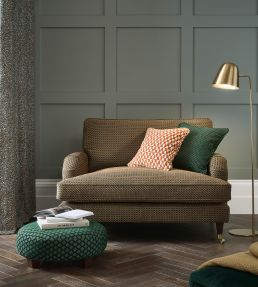 Lyra Fabric by Clarke & Clarke Mulberry