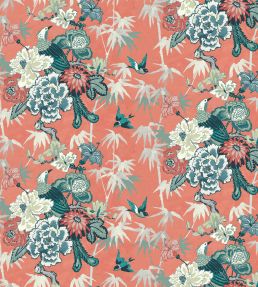 Maluku Fabric by Arley House Coral
