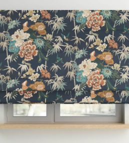 Maluku Fabric by Arley House Indigo