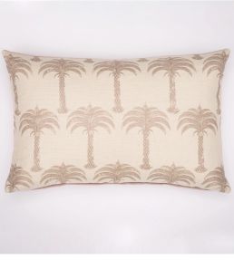 Marrakech Palm Pillow 16 x 24" by Barneby Gates Soft Gold