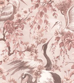 Maurice Fabric by Woodchip & Magnolia Pink Blush