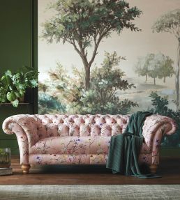 Maytime Fabric by Woodchip & Magnolia Navy
