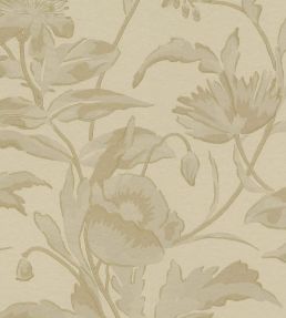 Meandering Floral Wallpaper by Eijffinger Beige/Sand/Gold