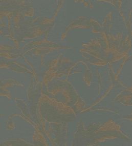 Meandering Floral Wallpaper by Eijffinger Blue/Green