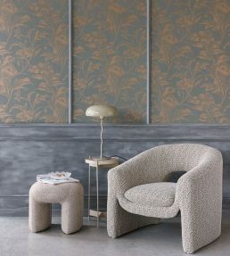 Meandering Floral Wallpaper by Eijffinger Blue/Green