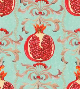 Melagranata Wallpaper by MINDTHEGAP Azzurro