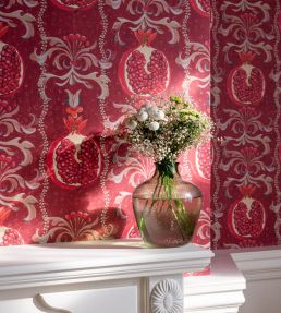 Melagranata Wallpaper by MINDTHEGAP Azzurro