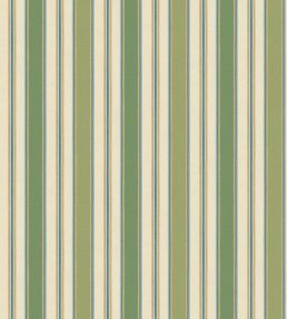 Melbourne Stripe Wallpaper by GP & J Baker Green/Blue