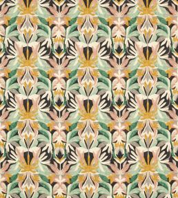 Melora Outdoor Fabric by Harlequin Blush/Eucalyptus/Sand