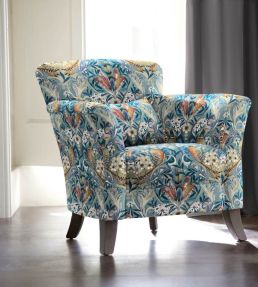 Midi Rostherne Fabric by Arley House Sky