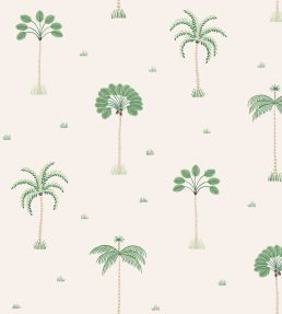 Milo Wallpaper by Sandberg Spring Green