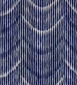 Moving Waves Wallpaper by MINDTHEGAP Indigo