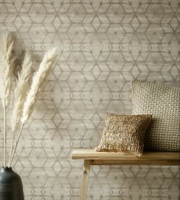 Mineral Wallpaper by 1838 Wallcoverings Butter